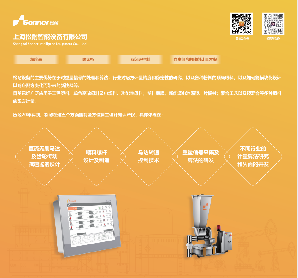 松耐携全新配方计量方案现身2022中国国际塑料展(图4)